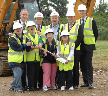 2007 – Breaking ground for the new facility with Woods Hardwick Architects.