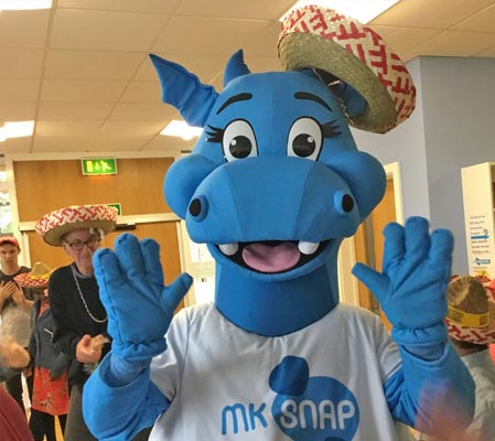 2018 – MK SNAPs Mascot Blu was revealed